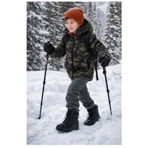 Nike ACG Youth Black Woodside II Lace-Up Boots 524872 - 004 (Boots Only)